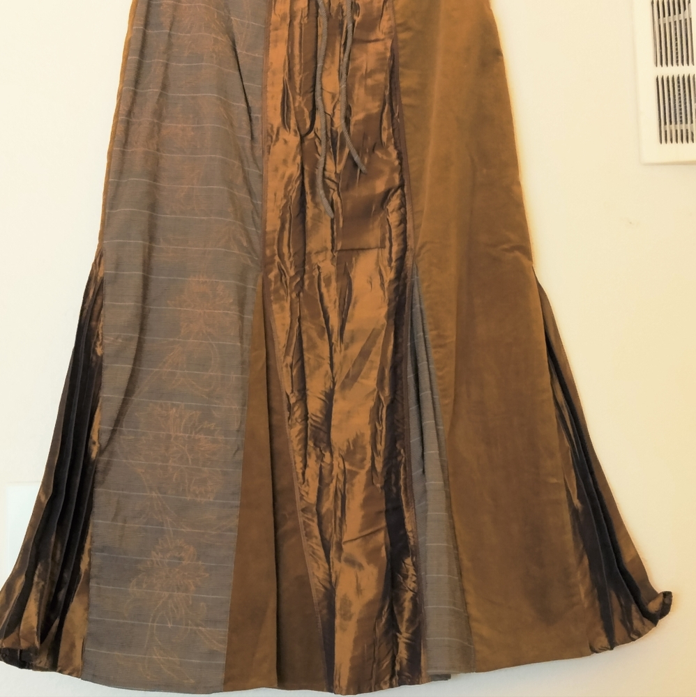 Vanity Collection Skirt, Brown, Size 12